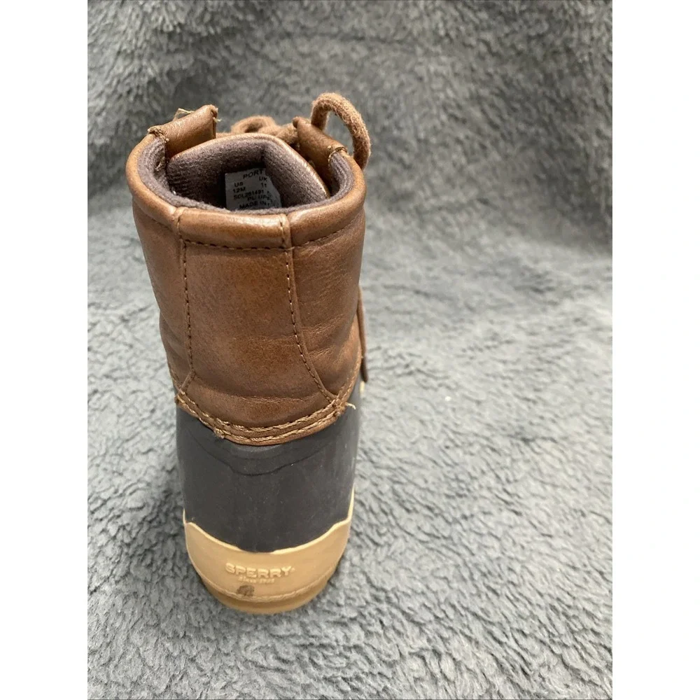 Sperry kids Port Duck boots In Brown Size 12M